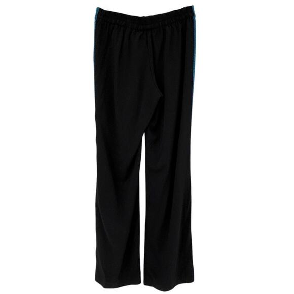 Zadig & Voltaire Black Poeme Rainbow Stripe Straight Leg Track Pants 34 XS - Picture 5 of 12